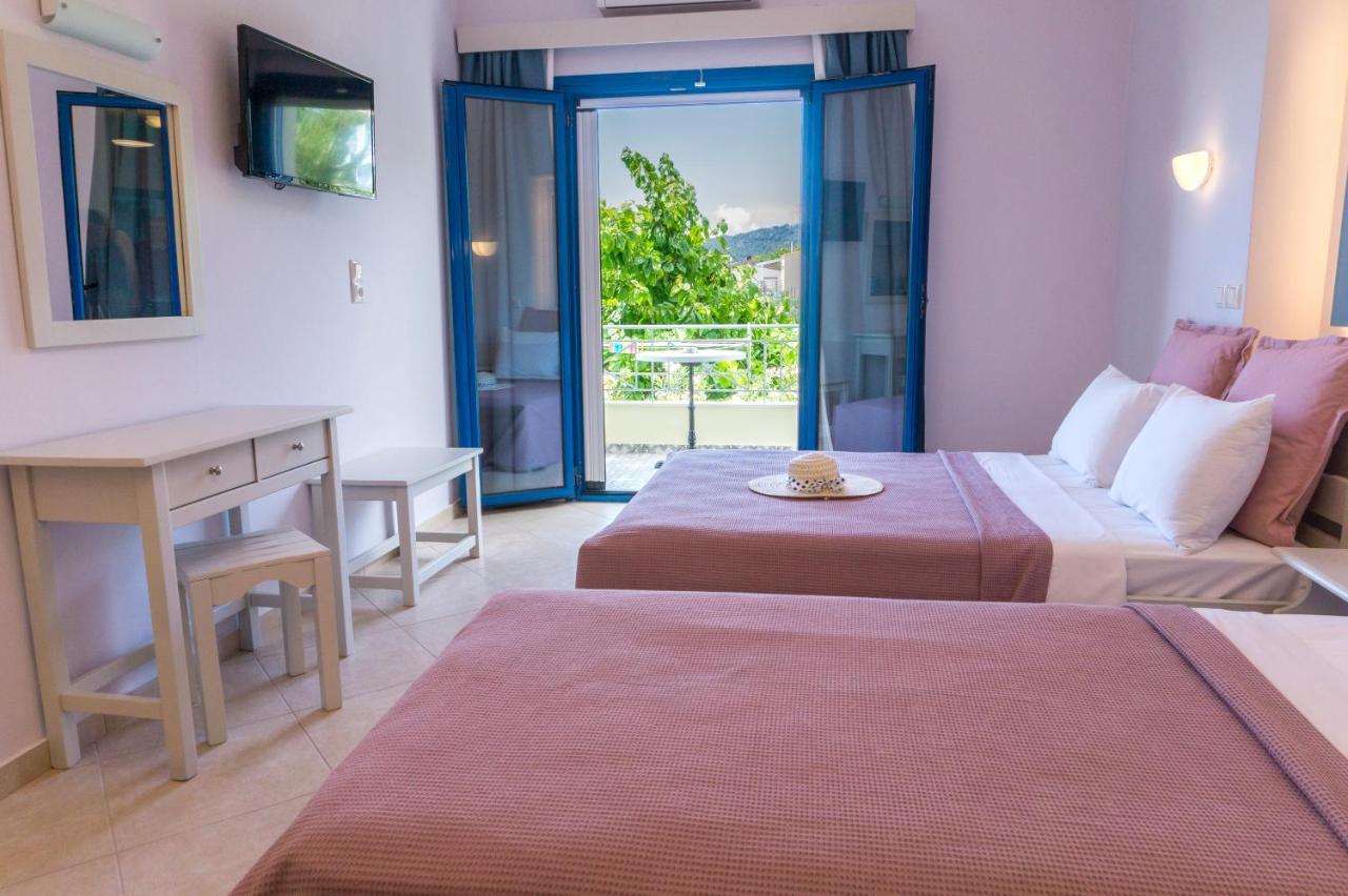 Hotel Loukas Vrachos Paralia Vrachou Eksteriør billede