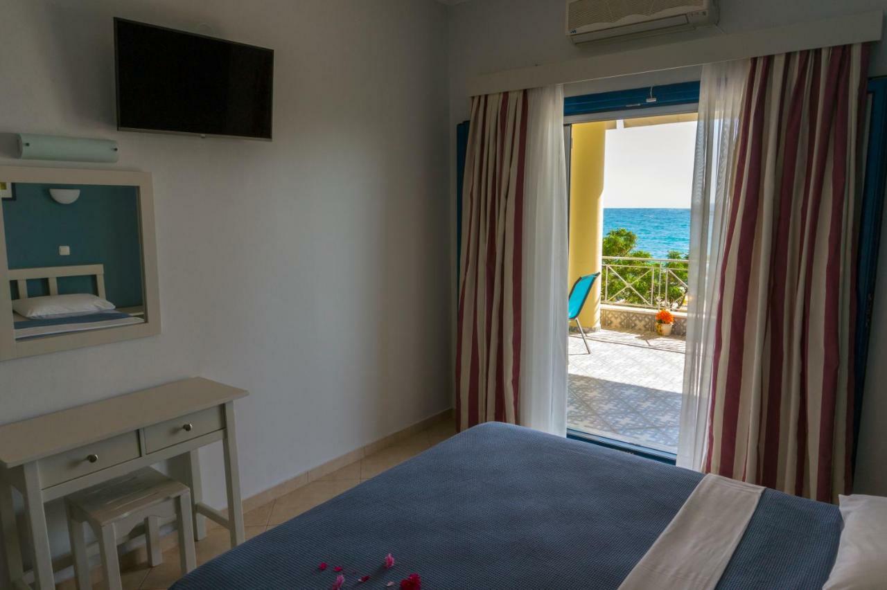 Hotel Loukas Vrachos Paralia Vrachou Eksteriør billede